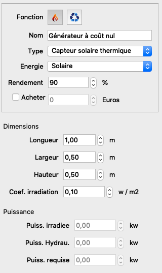 Générateur solaire